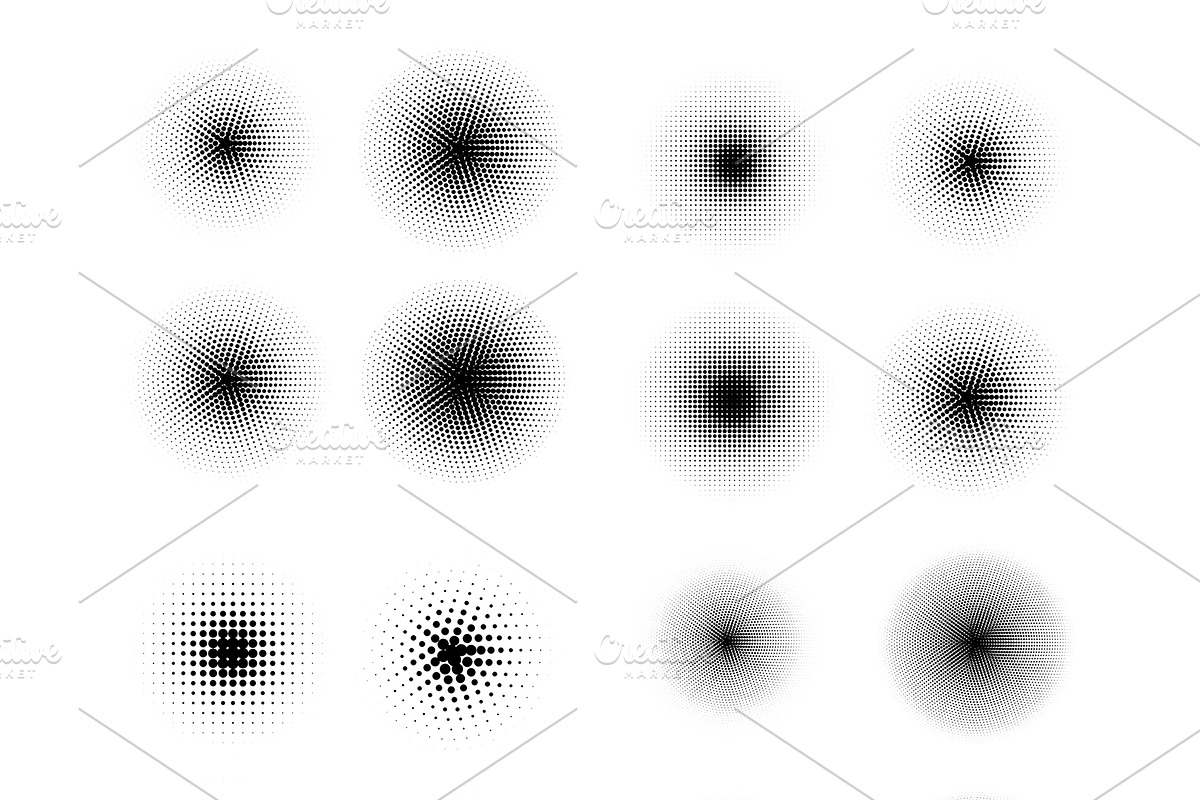 Gradia - Vector halftone Textures, a Texture Graphic by RDShop (Photo 3 of 16)