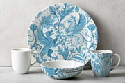 Blue Dreams., a Pattern Graphic by Designs by Helen Trupak (Thumbnail 6 of 10)