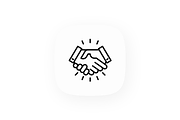 Tolerance 16 Thin Line Icons Set, a Solid Icon by Alex Blogoodf (Thumbnail 5 of 5)