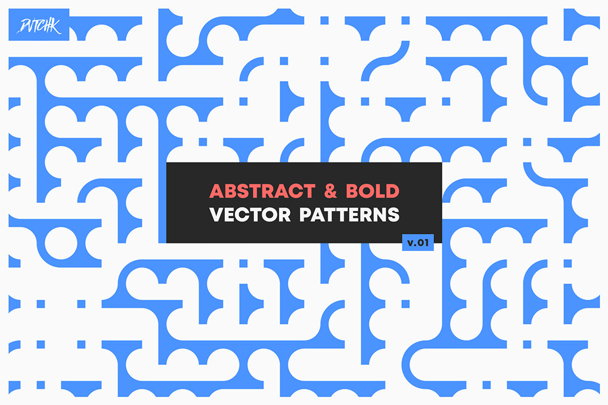 Abstract & Bold Vector Patterns V01, a Pattern Graphic by dvtchk (Photo 14 of 15)