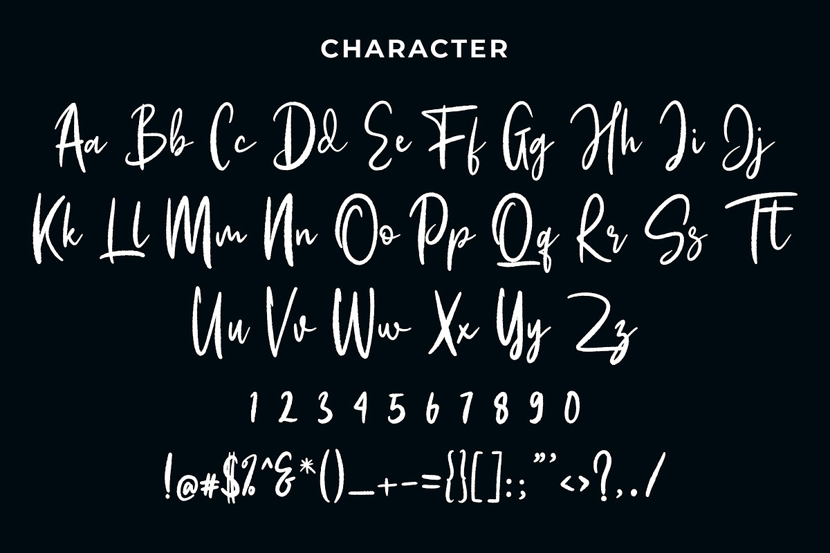 Flossie Joelle Modern Script Font preview 6