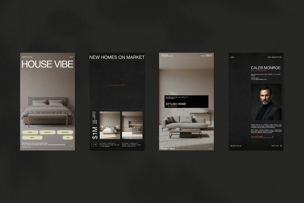 Real Estate Social Media Story Kit, a Social Media Template by Prapti Design (Photo 7 of 10)