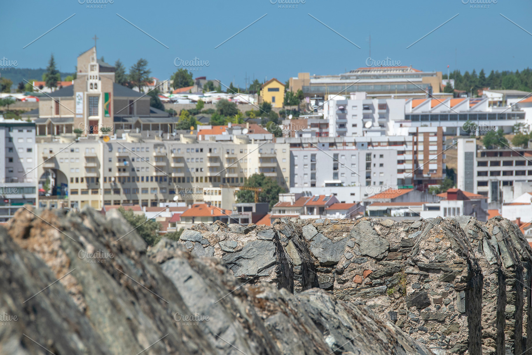 Braganca modern urban exterior scene, portugal, an Architecture Photo by DanFLCreativo