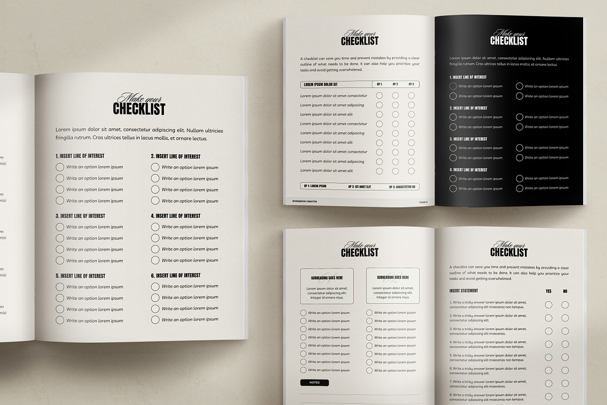 NOLE / Workbook Creator Kit, a Magazine Template by Wildnun Studio (Photo 9 of 31)