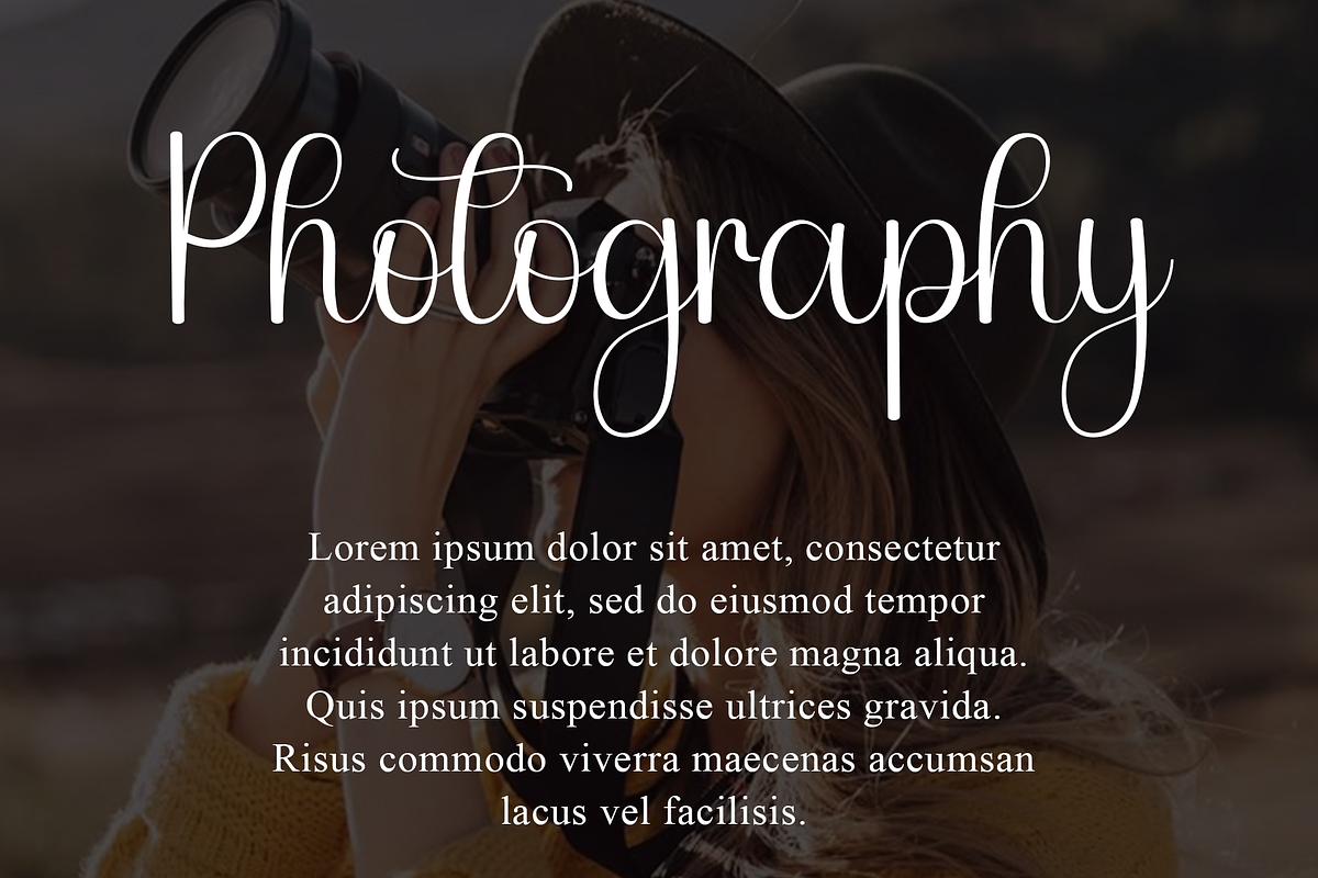 Aesthetic, a Handwritten Font by InermediaSTUDIO (Photo 6 of 8)