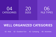 166 Activities Filled Icons, an Outline Icon by IconBunny (Thumbnail 3 of 6)
