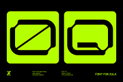 Algem - Futuristic Display Font, a Symbol Font by Font For Zula™ (Thumbnail 13 of 19)