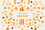 Tropical vector set, an Illustration by La Station B. (Thumbnail 3 of 6)
