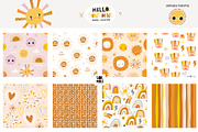 Hello SUNSHINE graphic collection, a Decorative Illustration by solmariart (Thumbnail 2 of 10)