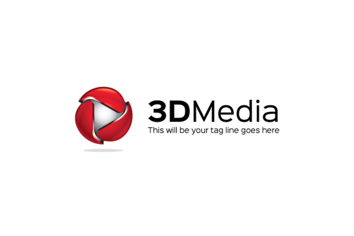 Media Logo Template, a Branding & Logo Template by The Branding Fusion (Photo 2 of 3)