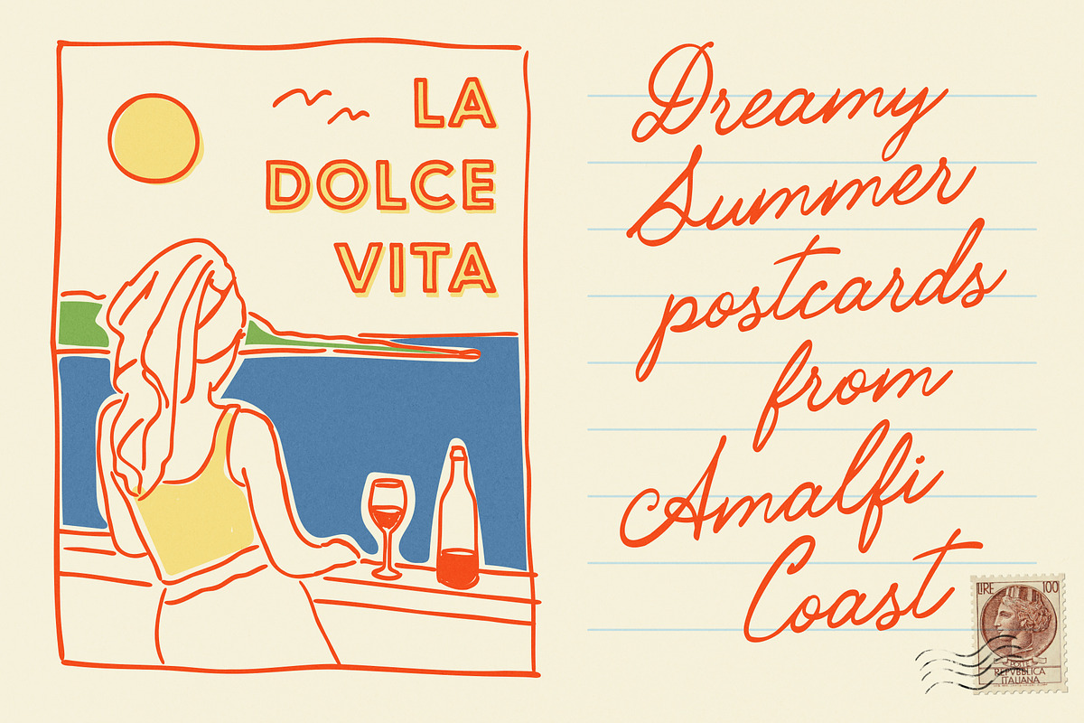 Italian Riviera Coastal Font Family, a Handwritten Font by Ayya Studio (Photo 6 of 15)