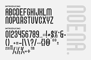 Noena Condensed Sans Font, a Sans Serif Font by Artiveko (Thumbnail 2 of 7)