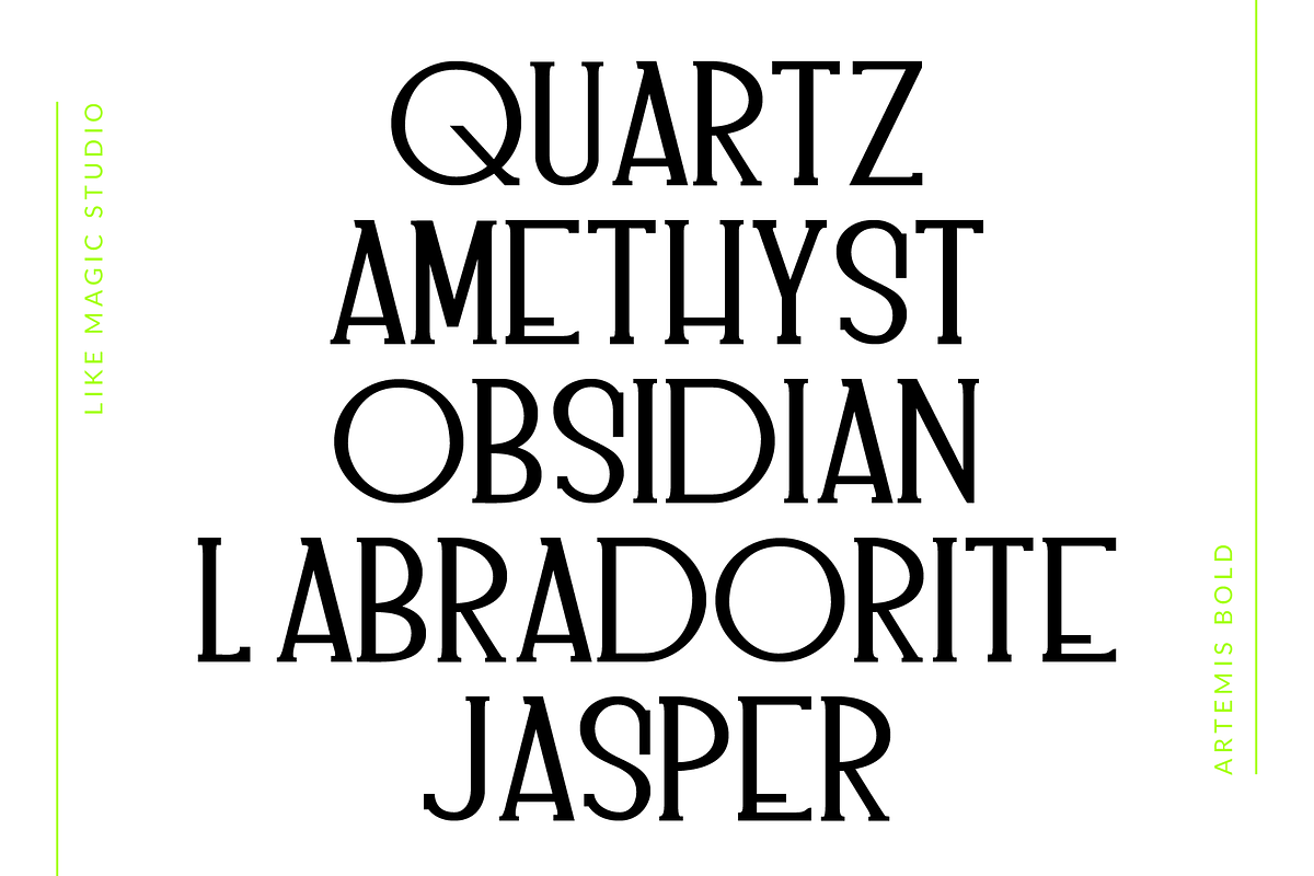 Artemis - An Elegant Serif, a Serif Font by Like Magic Studio (Photo 8 of 11)