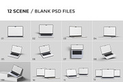 MacBook Pro 16 Mockup, a Mac Mockup by graphicpages (Thumbnail 2 of 15)