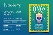 Cinco De Mayo Flyer, a Flyer Template by Typollery (Thumbnail 1 of 4)