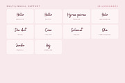 Senja Jingga – Script, a Script Font by Gookkis Studio (Thumbnail 4 of 12)