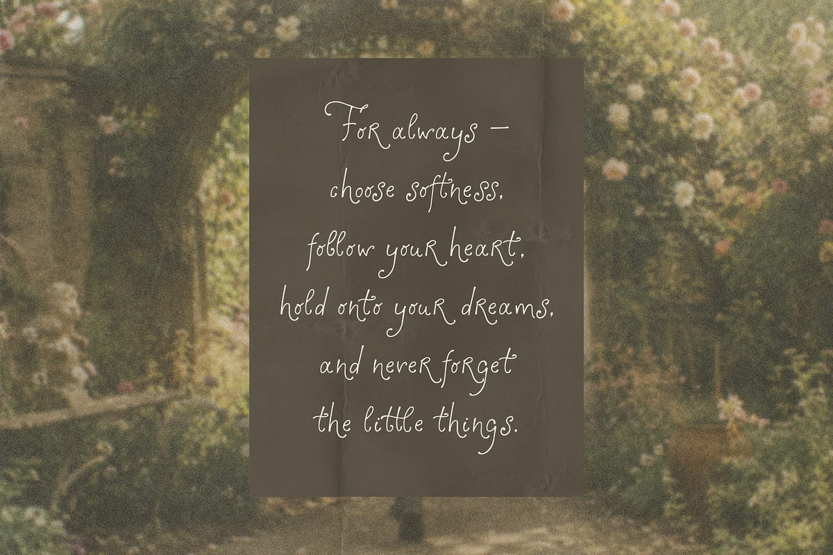 Beautifully Airy Lines Font, a Script Font by AnnArt (Photo 7 of 13)