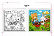 Bold and Easy Cozy Sunday Coloring, a Decorative Illustration by Design Station (Thumbnail 6 of 8)