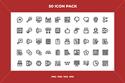 Survey icons, an Outline Icon by Wencory (Thumbnail 1 of 2)