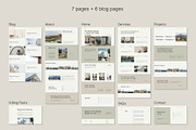Squarespace Website Template, a Squarespace Template by Skye Studio (Thumbnail 2 of 5)