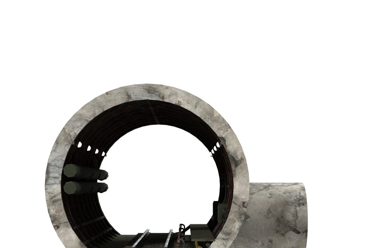 Subway tunnel T, an Environmental 3D Model by AndrewWhite (Photo 2 of 20)