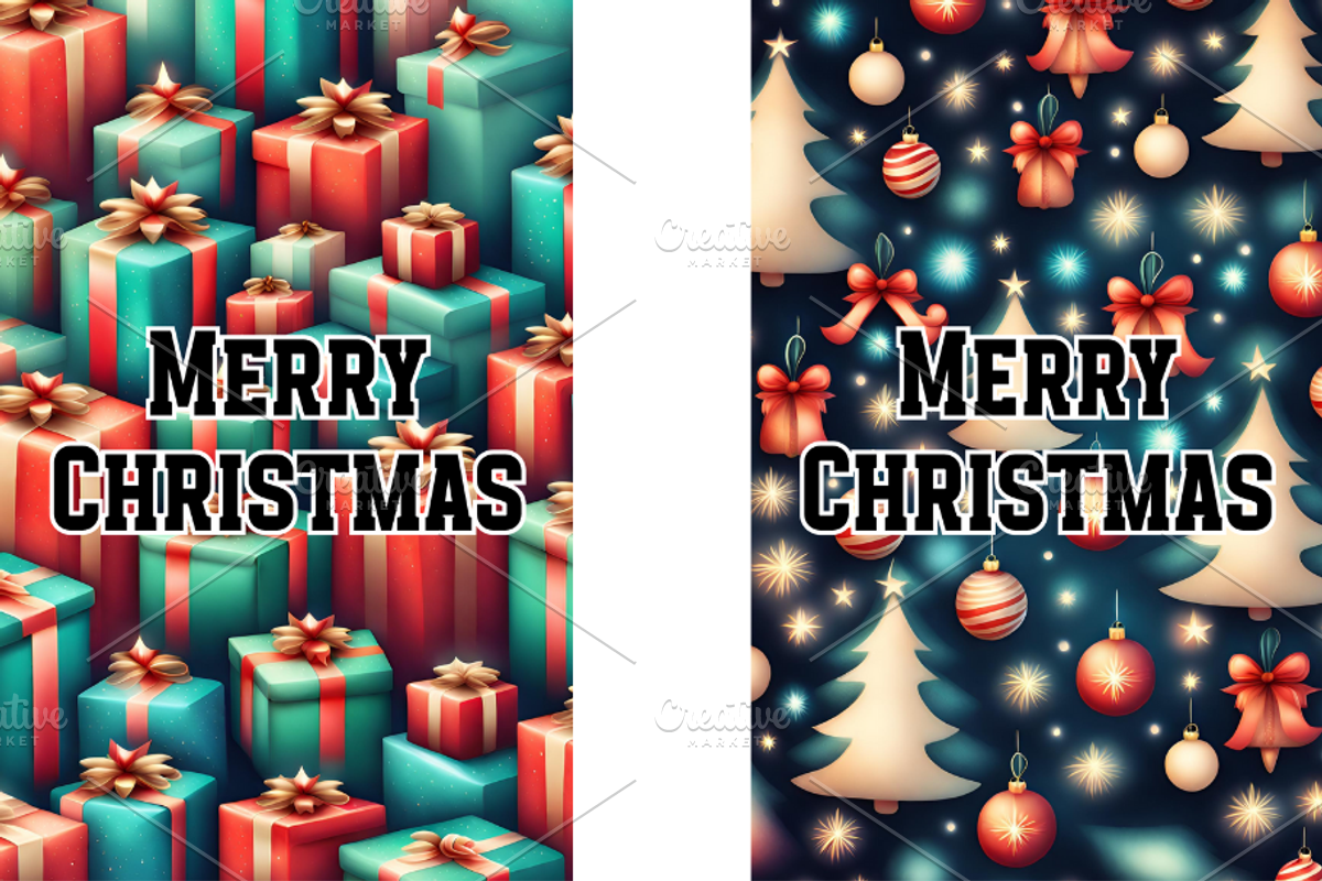 Christmas Card Designs Bundle 4, a Card Template by Jay Major Designs (Photo 7 of 8)