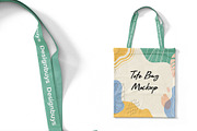 Tote Bag Mockup Set, a Product Mockup by Designbuys (Thumbnail 4 of 7)