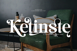 Ketinste - Elegant Serif Font