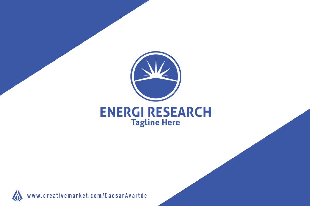 Energy Research Logo Template, a Branding & Logo Template by Avartde Creative (Photo 2 of 2)