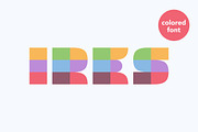 Ires colored font, a Symbol Font by kaer_shop (Thumbnail 1 of 8)