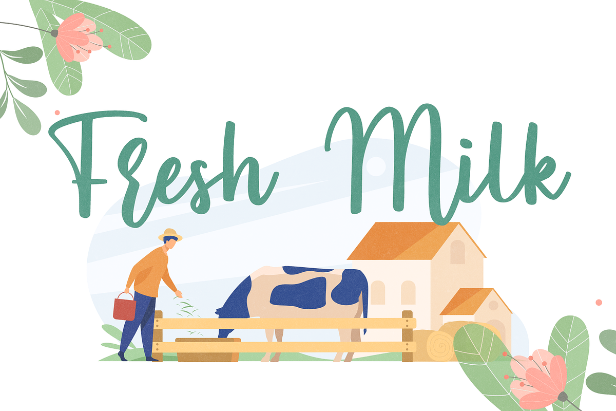 Our Farmhouse - Modern calligraphy, a Script Font by BearyType Studio (Photo 2 of 6)