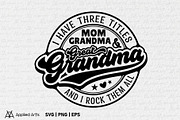 Great Grandma SVG, Mother's Day SVG, an Object Graphic by Applied Arts (Thumbnail 1 of 9)