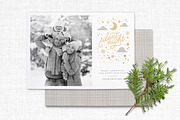 Christmas Photo Card, a Card Template by The Proper Type™ (Thumbnail 1 of 2)