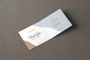 Square Invitation And Greeting Card