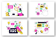 10 Advertising Vector Illustration, a Technology Illustration by denayunebgt (Thumbnail 3 of 4)