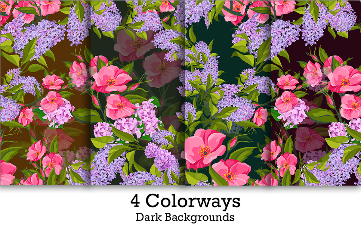 Allure Floral Botanical Pattern, a Pattern Graphic by Design Unique (Photo 8 of 8)
