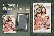 Christmas Photo Frame Template, a Flyer Template by DesignerCandies (Thumbnail 1 of 5)
