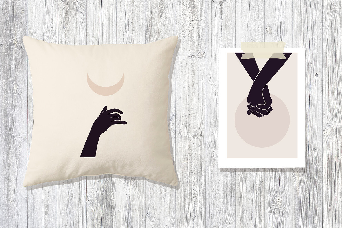 Minimalist Boho Graphic Poster Set, a Decorative Illustration by Imaginary Party (Photo 4 of 7)