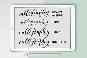 Calligraphy Procreate Brush Set