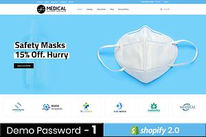 Medical Equipment Shopify 2.0 Theme