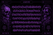 Vonire Bound Typeface, a Blackletter Font by alit design (Thumbnail 18 of 20)