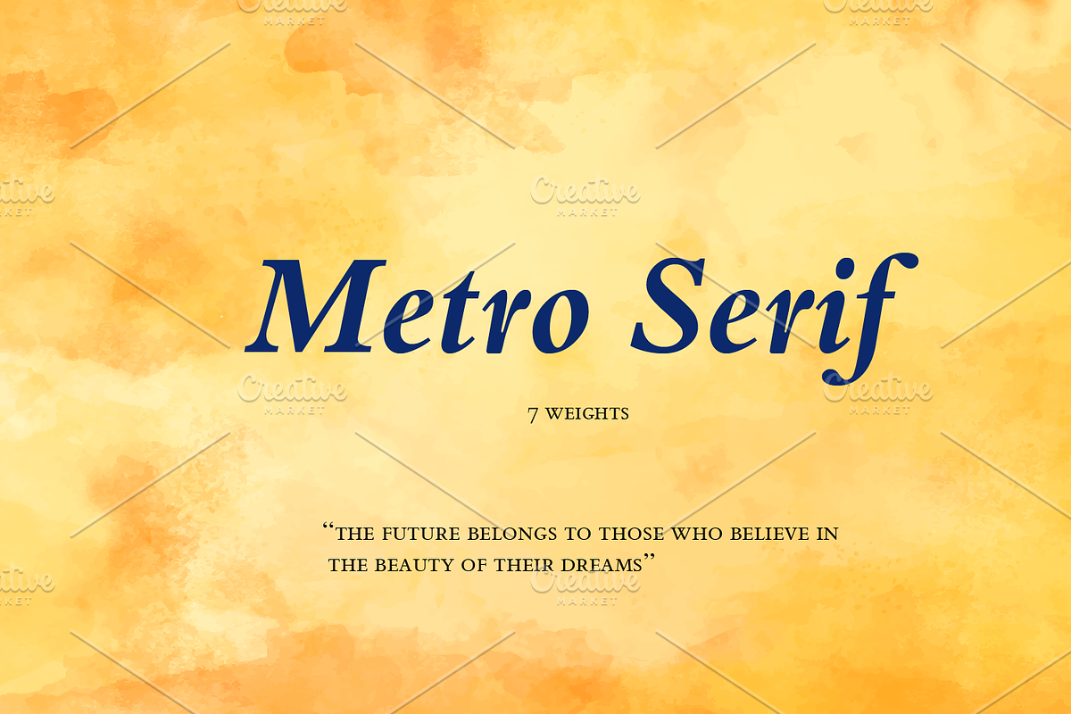 MetroSerif-07-24, a Serif Font by canve (Photo 1 of 3)