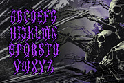 GHOOST Horror Metal Font, a Blackletter Font by dansdesign (Thumbnail 3 of 8)