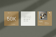 Influencer Instagram Pack | PS CANVA, a Social Media Template by Visuel Colonie® (Thumbnail 16 of 18)