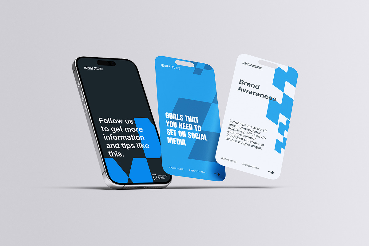 Phone Screen Mockup, an iPhone Mockup by Riel Concept (Photo 7 of 8)