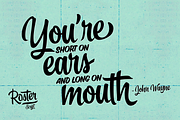 Roster Script + Extras (35% OFF), a Script Font by Fenotype (Thumbnail 15 of 20)