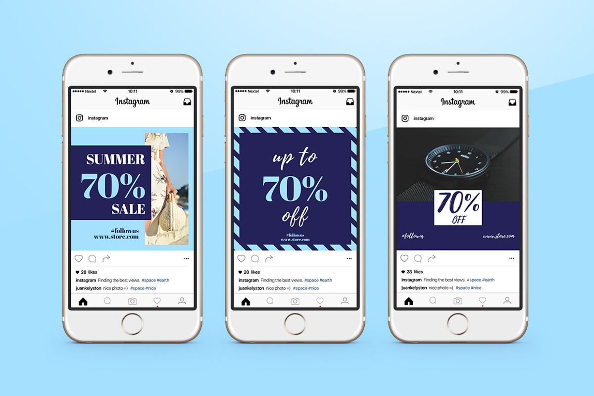 Instagram Fashion Template, a Social Media Template by The Petim (Photo 1 of 7)