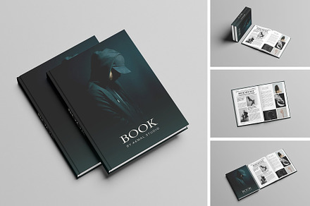 Book Mockup, a Books & Magazine Mockup by SilverStudio778