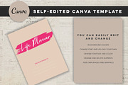 Printable Life Planner Template, a Stationery Template by Design House (Thumbnail 6 of 9)
