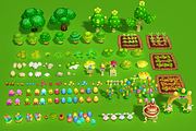 Cartoon Easter Village, an Environmental 3D Model by Souchenki (Thumbnail 27 of 31)